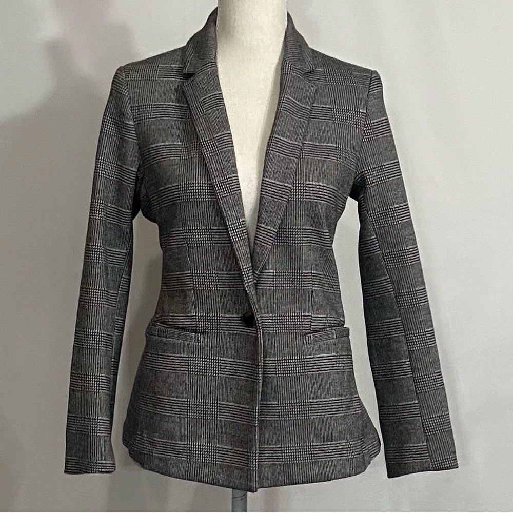 Classic Glen Plaid Blazer